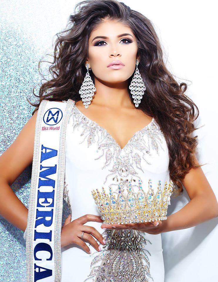 Victoria Mendoza from United States of America for Miss World 2015